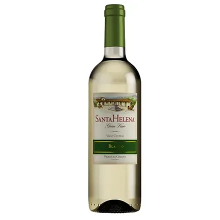 Vino Chileno Blanco Santa Helena Gran 750ml