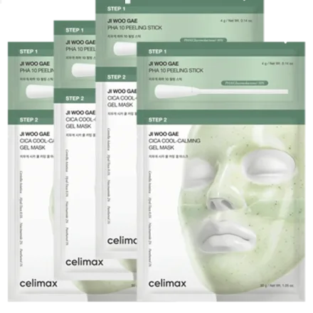 Mascara Facial Celimax Ji Woo Gae Cica Pha Peel 4