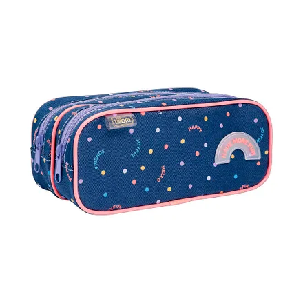 Cartuchera Tilibra Academie Dots Surtido 1 Pieza