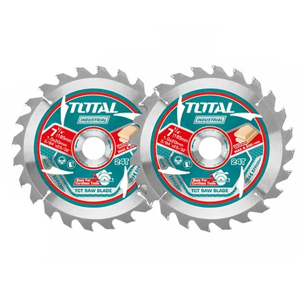 Total Hoja Cierra 2PCS 185mm