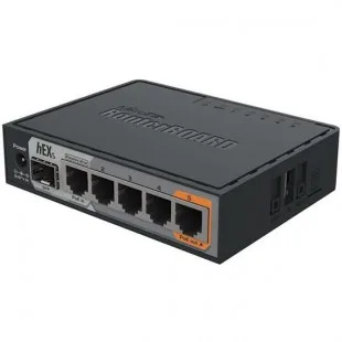 MIKROTIK ROTEADOR RB760IGS HEX S 880MHZ 256MB L