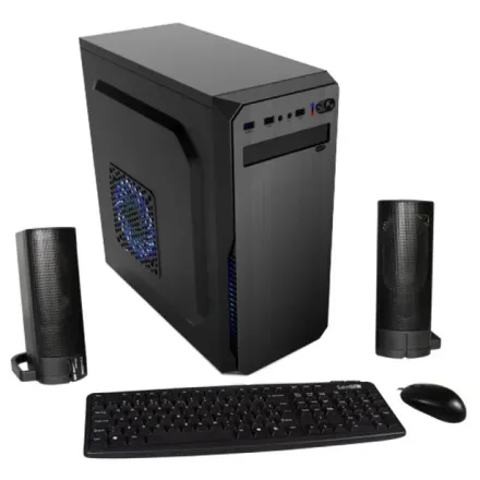 Satellite Gabinete K701 Barebone Speaker Teclado Esp