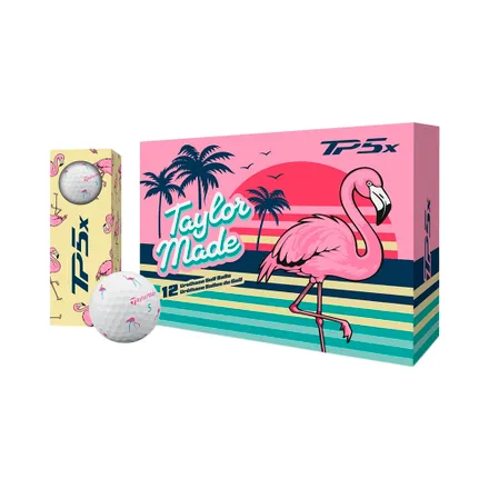 Pelotas Golf Taylormade TP5 Flamingo 12
