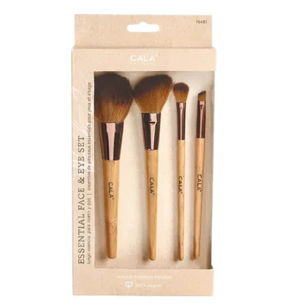 Brocha Cala Bamboo Essential Face Eye 4PCS