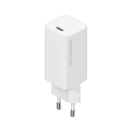 Carregador de Parede Xiaomi MI 65W GAN USB-C Fast Branco – 29188 BHR4499GL AD65G-EU