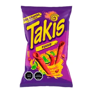 Salgadinho Takis Fuego Extremo Pimenta Limao Pacote Bimbo 200g