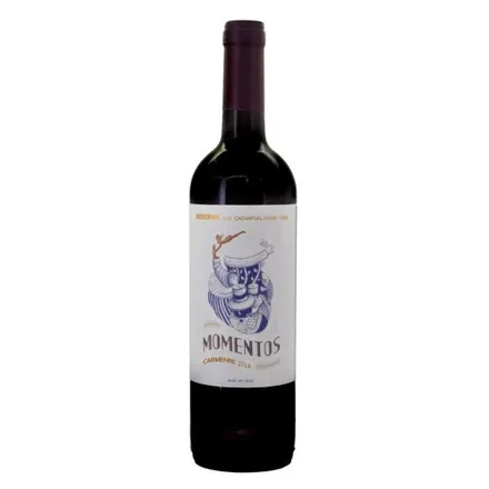 Vinho Los Boldos Momentos Reserva Carmenere 750ml