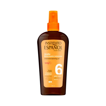 Aceite Protector Solar Instituto Aloe Vera Spf 6 Spray 250ml