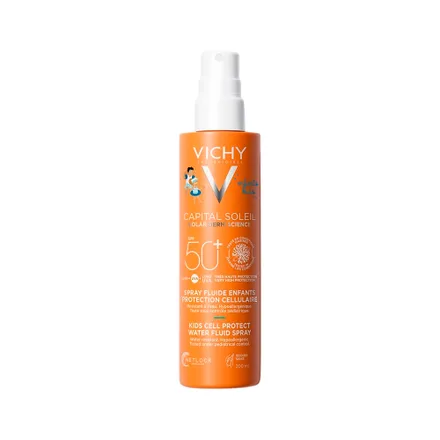 Protector Solar Vichy Capital Soleil Spray Kids Cell Protect Invisible Spf 50 200ml
