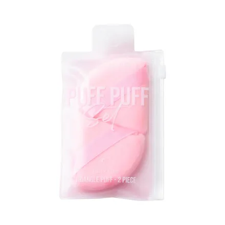 Set Esponja Maquillaje Beauty Creations Puff 2 Piezas
