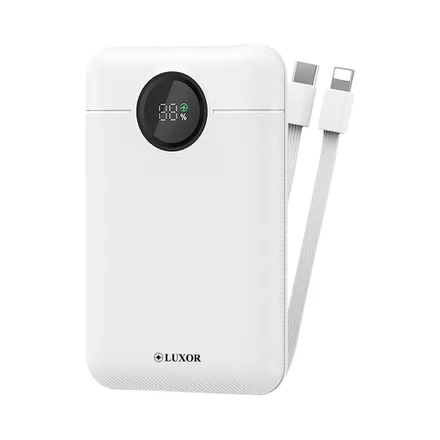 Cargador Portátil Luxor Lx 54620 W 20000 Mah White