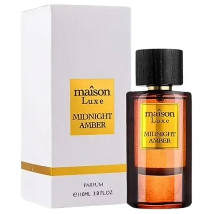 Perfume Unissex Hamidi Maison Luxe Midnight Amber Parfum 110ml