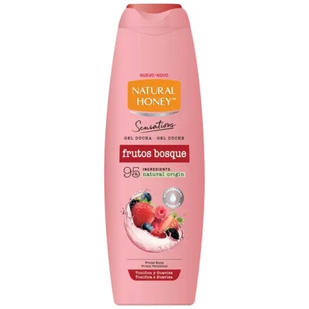 Gel Banho Natural Honey Sensations Frutos Bosque 650ml