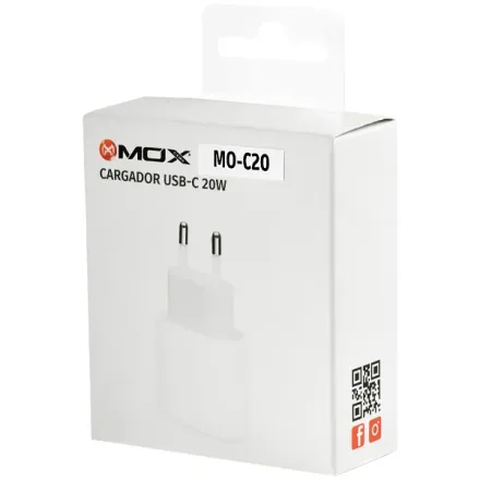 Adaptador Tomada Mox Mo C20 20 Watts