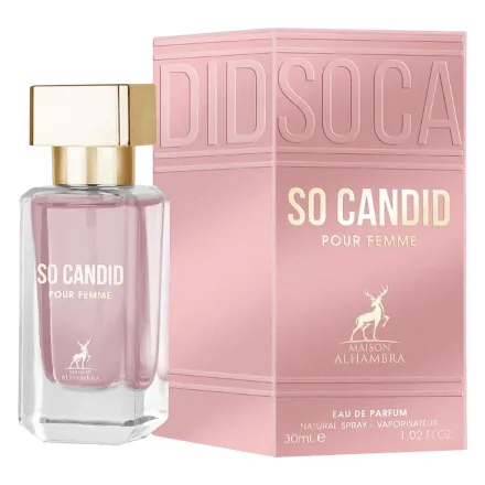 Perfume Maison Alhambra So Candid Pour Femme Eau Parfum Feminino 30ml