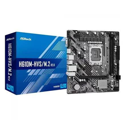 Placa Mae Asrock Hvs 2 Socket Lga 1700 Chipset H610 Atx