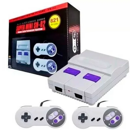 Super Mini Classic Sn 02 821 Jogos Hdmi Usc Sd
