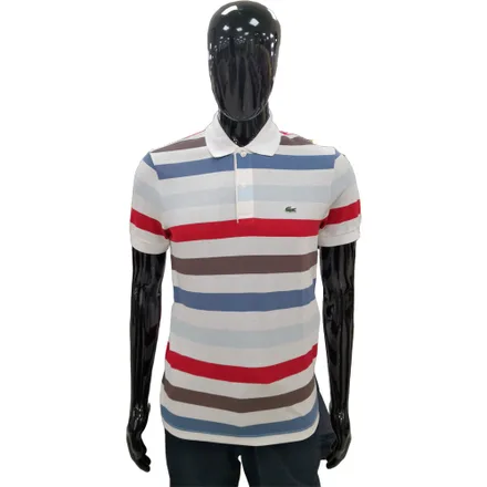 Camiseta Lacoste Polo Masculino 64P 003 Listras