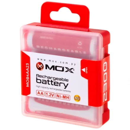 Pilha Recarregavel Mox Mah 4