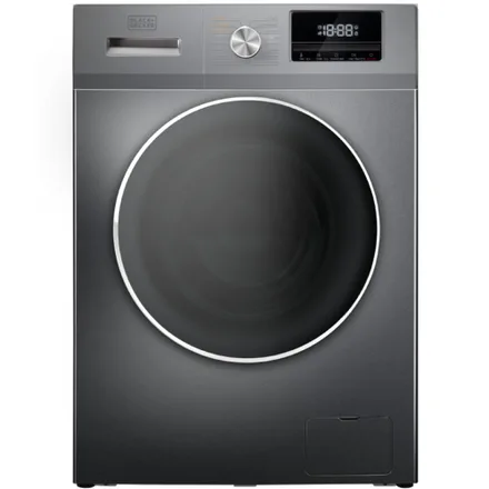 Lavasecarropas Black+Decker BXWDBH12FLG Carga Frontal/12KG/110V - Gris