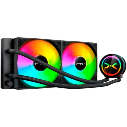 Water Cooler Cpu Ftx Ftxwc B240 Rgb 115X 1200 1700 AM4 AM5 240mm