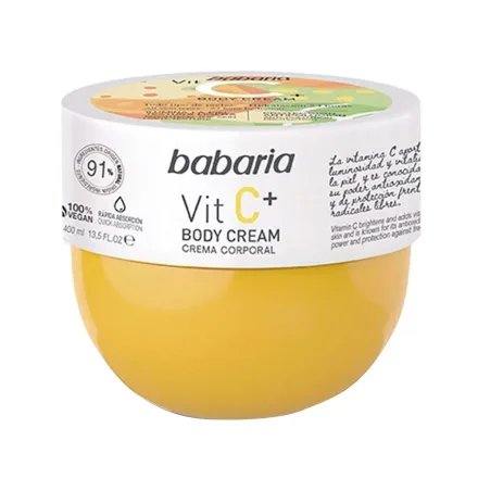 Babaria Crema Hidratante Vitamina 400ml
