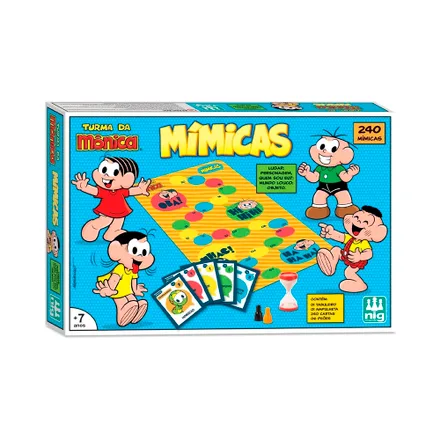 Tablero De Juegos Mimicas Nig La Banda De Monica