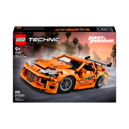 Juguete Construccion Lego Technic Fast Furious Toyota Supra MK4 810 Piezas