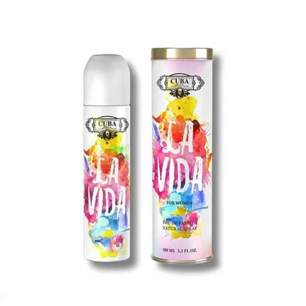 Perfume Cuba La Vida Eau Parfum Feminino 100ml