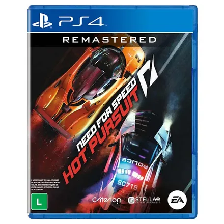 Jogo Need Speed Hot Pursuit Remastered PS4