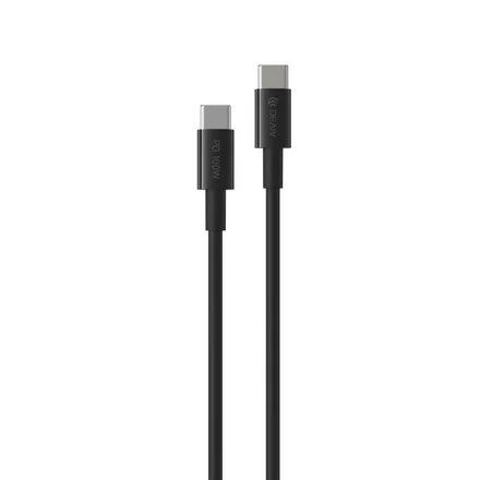 DEVIA CABLE EC317 USB-C A USB-C 100W 1.5M BLACK