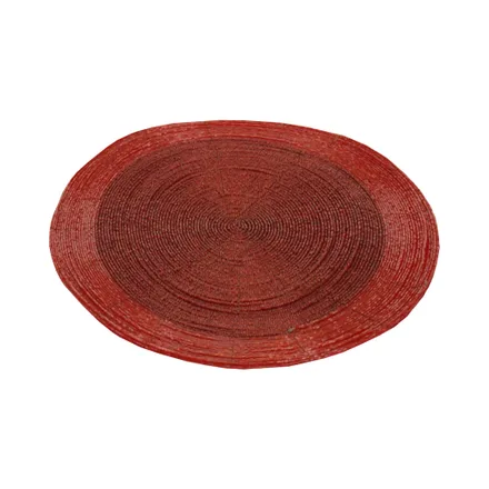 Individual Para Mesa Kpm 039710 35 Cm Rojo