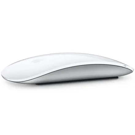 Mouse Sem Fio Apple Magic Mouse A3204 MXK53AM com Bluetooth - Branco Prata
