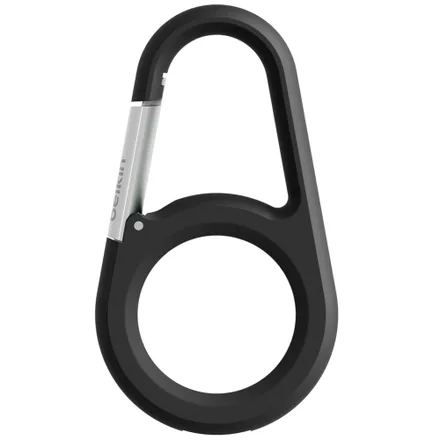 Suporte Seguro Belkin MSC008btBK com Mosquetão para Airtag – Preto