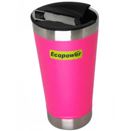 Vaso Ecopower Ep G011 Water Bottle Rosa Oscuro 500ml