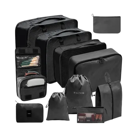 Organizadores Viaje Luxor Lx Omv 11 Piezas