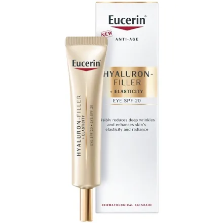 Creme Contorno Olhos Eucerin Hyaluron Filler Elasticity Eye Spf 20 15ml
