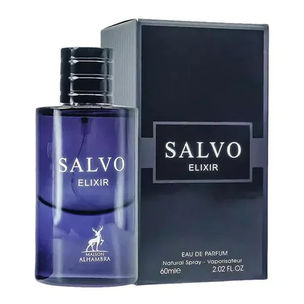 Perfume Maison Alhambra Salvo Elixir Eau Parfum Masculino 60ml