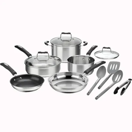 Jogo Panelas Cuisinart P87 12 Aco Inox