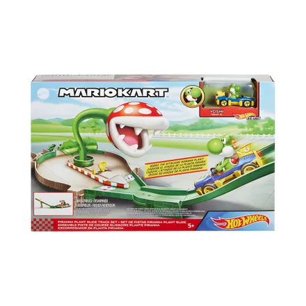 Pista Juego Mattel Hot Wheels Mariokart Planta Pirana Hln 43