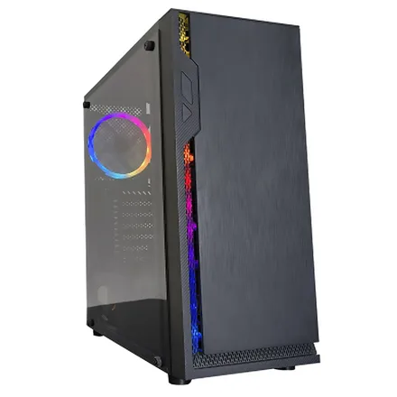 Gabinete Gamer Satellite Rgb Con 1 Coolers Atx