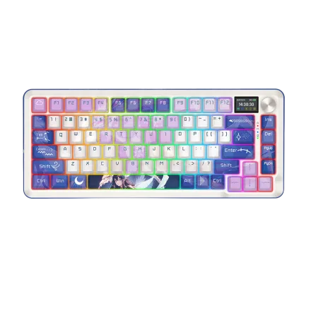REDRAGON TECLADO K708AK-RGB-PRO FLEKACT PRO ENG WHITE
