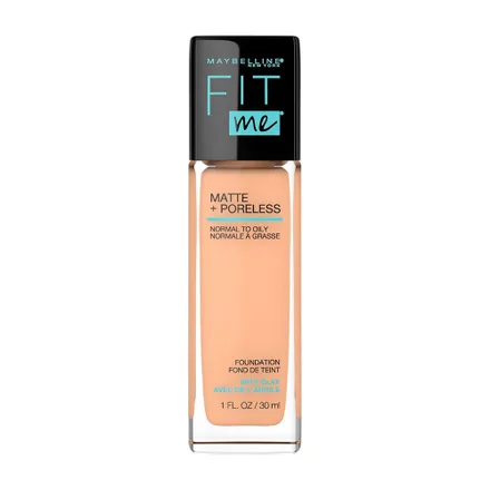 Base Maybelline Fit Me Matte Plus Poreless 125 Nude Beige 30ml