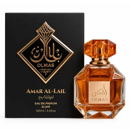 Perfume Olmas Amar Al Lail Elixir Eau Parfum Masculino 100ml