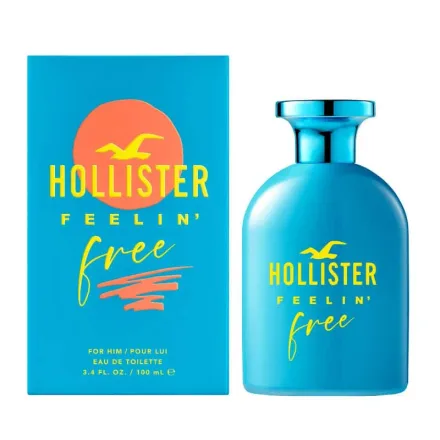Hollister Perfume Feelin Free Him Eau Toilette 100ml
