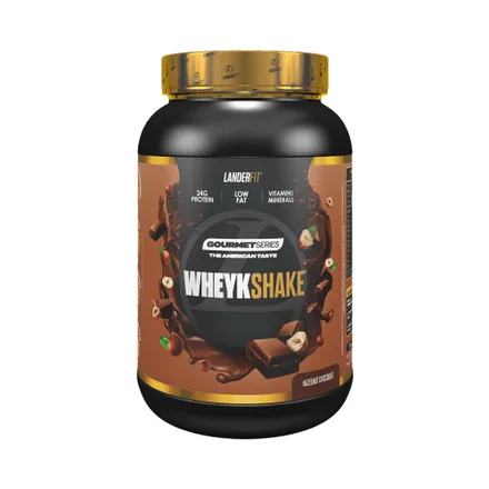 Suplemento Landerfit Wheykshake Hazelnut Chocolate 900 Gr