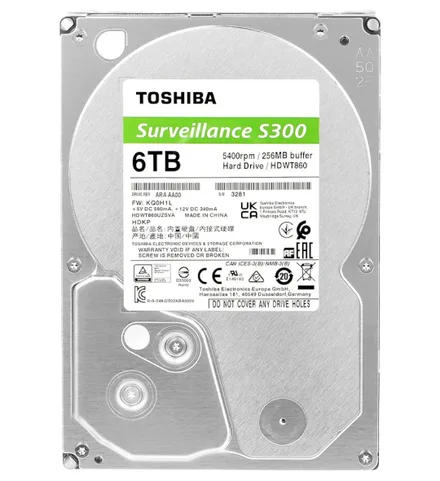 Toshiba Sata 3 S300 6TB