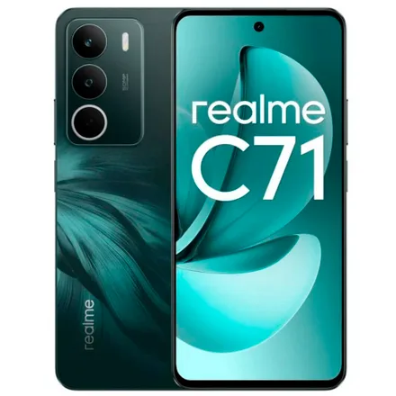 Smartphone Realme C71 RMX5303 6.67" DS LTE NFC 4/128GB 50/5Mp 45W - Forest Owl Anatel 4