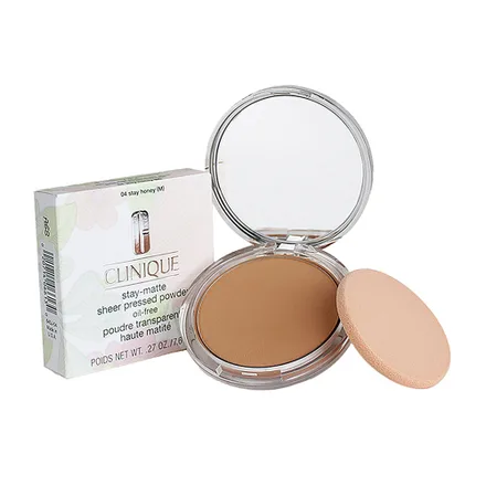 Polvo Clinique Stay Matte 04 Honey