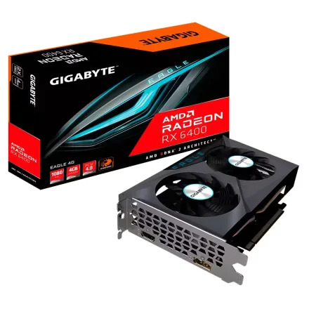 Placa Video Gigabyte Radeon Rx 6400 Eagle Gddr 6 Gv 4GD